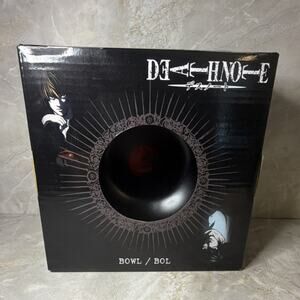ABYstyle Death Note Bowl Light Yagami & L Black 800ml 20oz Animation Collectible